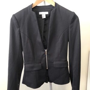 H&M black blazer size 2